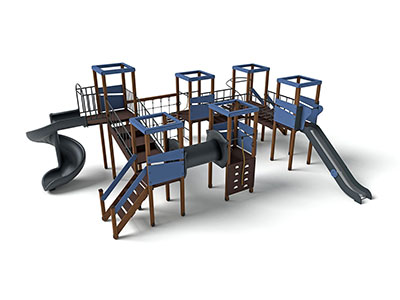 Игровой комплекс Геометрия Н-1500 и 2000 ДИО 09080